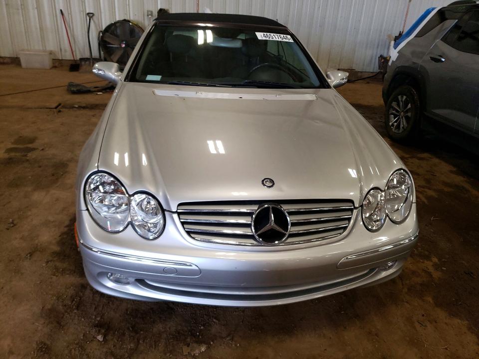 2005 Mercedes-benz Clk მანქანა იყიდება აუქციონზე, vin: WDBTK65G65T041804, აუქციონის ნომერი: 46517646