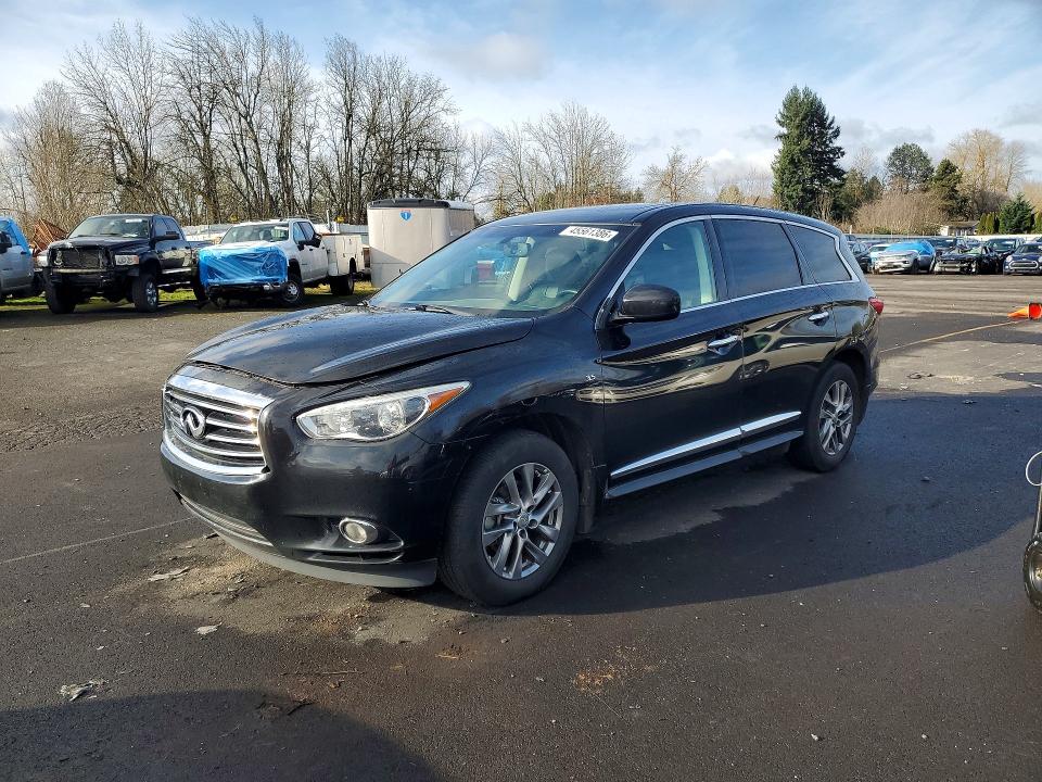 2014 Infiniti Qx60 მანქანა იყიდება აუქციონზე, vin: 5N1AL0MM7EC527365, აუქციონის ნომერი: 45561386