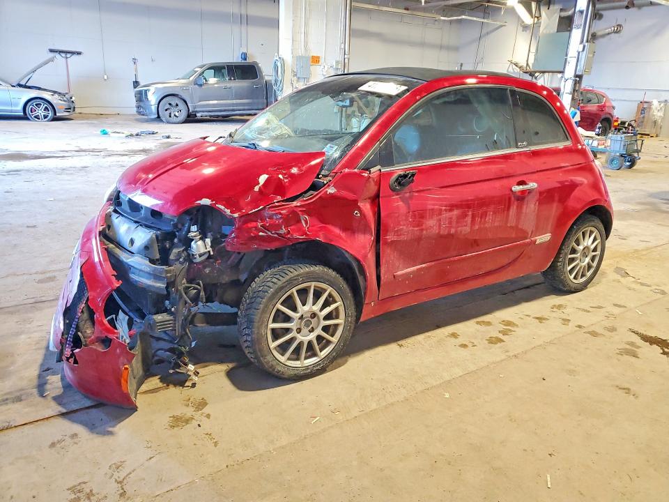 41710486 :رقم المزاد ، 3C3CFFER0DT648764 vin ، 2013 Fiat 500 مزاد بيع