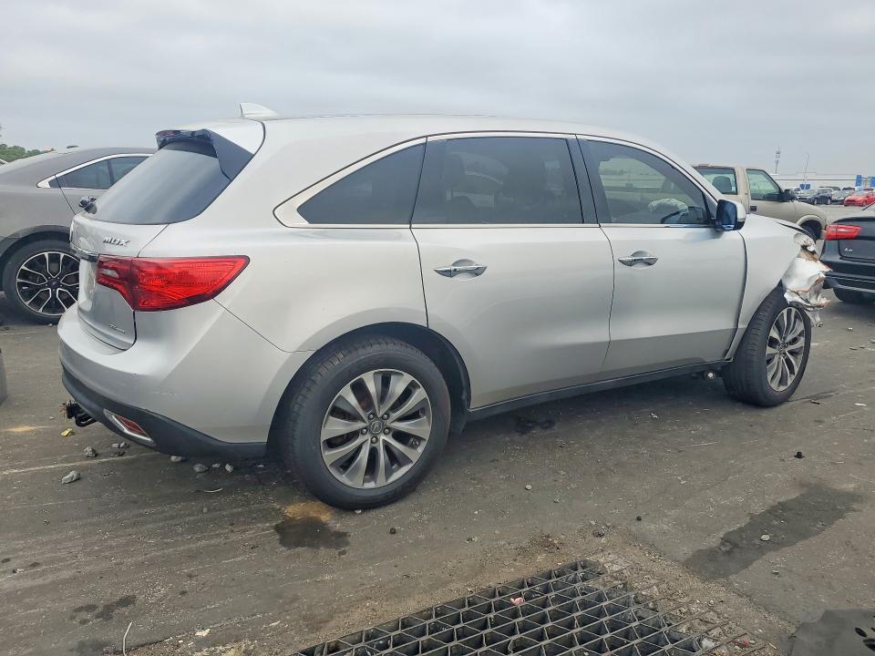 46709936 :رقم المزاد ، 5FRYD4H45FB015544 vin ، 2015 Acura Mdx مزاد بيع