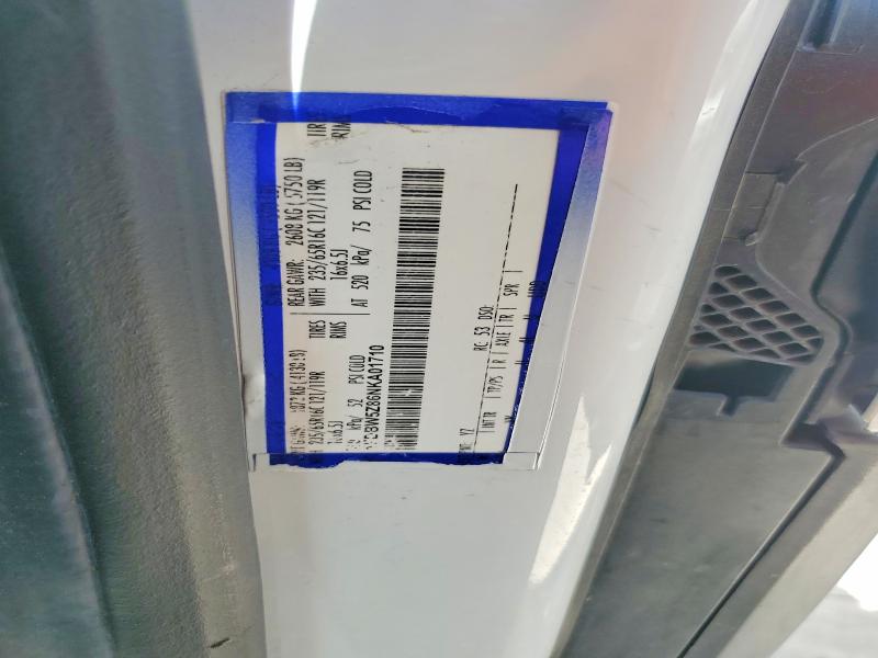 Продажа на аукционе авто 2022 Ford Transit, vin: 1FDBW5Z86NKA01710, номер лота: 46948676