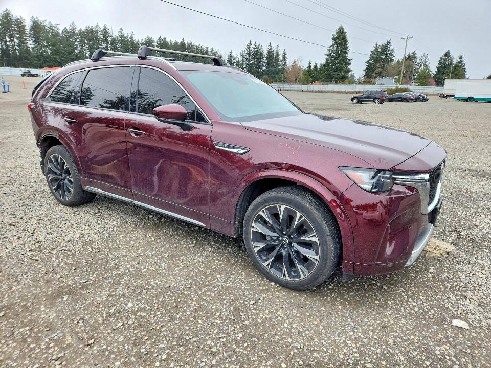 2024 Mazda Cx-90 მანქანა იყიდება აუქციონზე, vin: JM3KKEHC8R1118584, აუქციონის ნომერი: 41929816