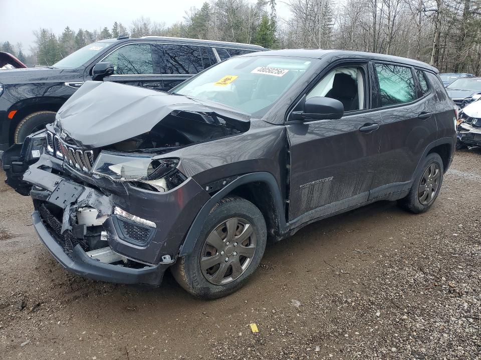 Aukcja sprzedaży 2018 Jeep Compass, vin: 3C4NJCAB0JT122009, numer aukcji: 48050256