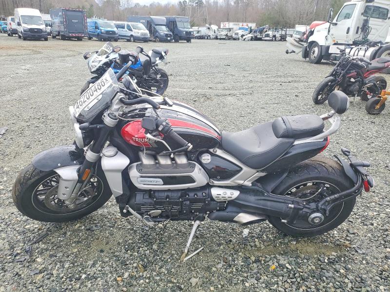 46200486 :رقم المزاد ، SMTG10JX9RTBN1684 vin ، 2024 Triumph Motorcycle Rocket 3 مزاد بيع