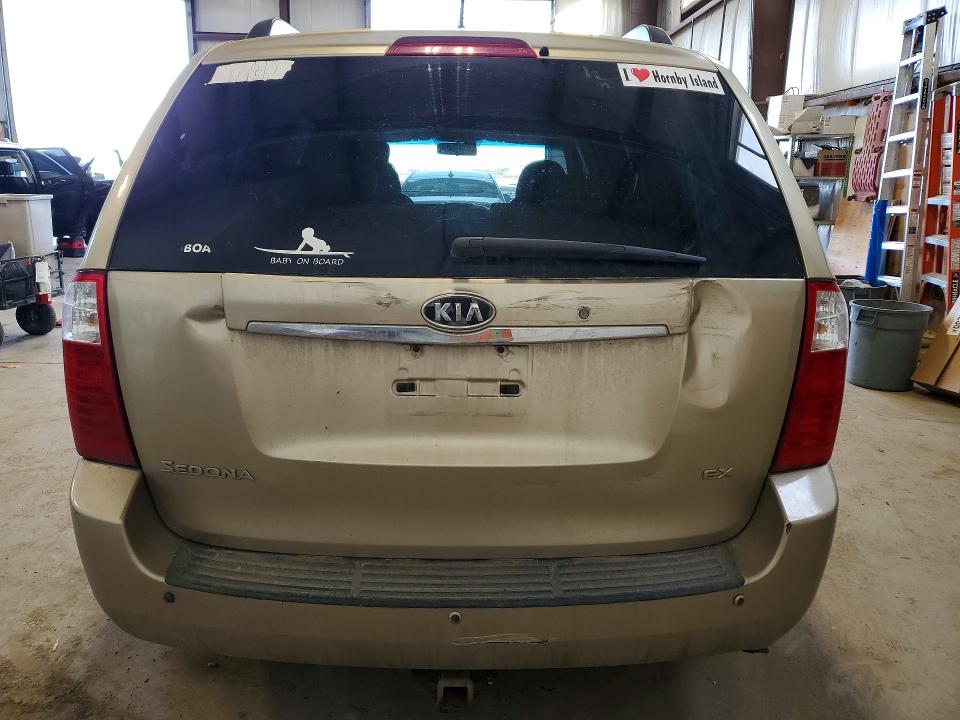 2009 Kia Sedona მანქანა იყიდება აუქციონზე, vin: KNDMB233696306031, აუქციონის ნომერი: 79801835