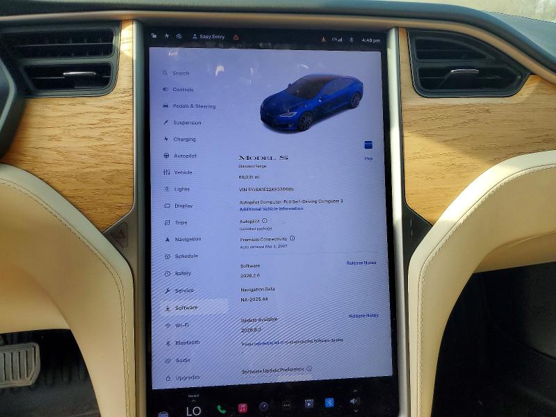 Aukcja sprzedaży 2019 Tesla Model S, vin: 5YJSA1E22KF330085, numer aukcji: 48232916