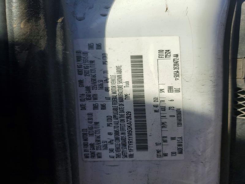 Aukcja sprzedaży 2016 Ford Transit, vin: 1FTYR1YM5GKA72929, numer aukcji: 67917536