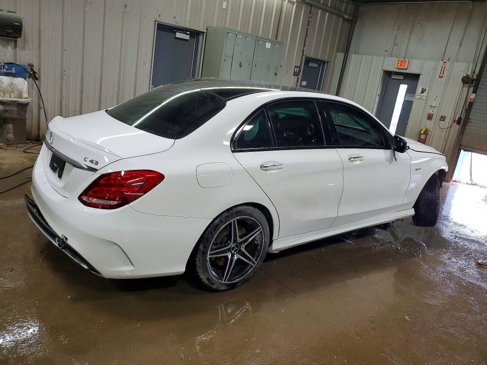 47248266 :رقم المزاد ، 55SWF6EB2HU190935 vin ، 2017 Mercedes-benz C مزاد بيع
