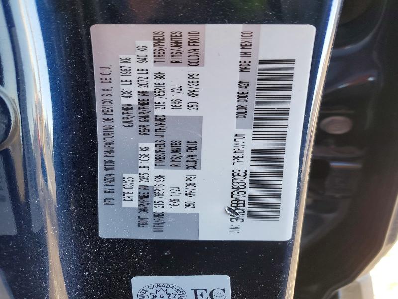 Aukcja sprzedaży 2025 Mazda Cx-30, vin: 3MVDMBBM7SM837053, numer aukcji: 47766546