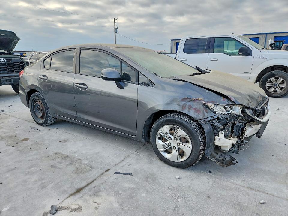 2013 Honda Civic მანქანა იყიდება აუქციონზე, vin: 2HGFB2F59DH547628, აუქციონის ნომერი: 48004746
