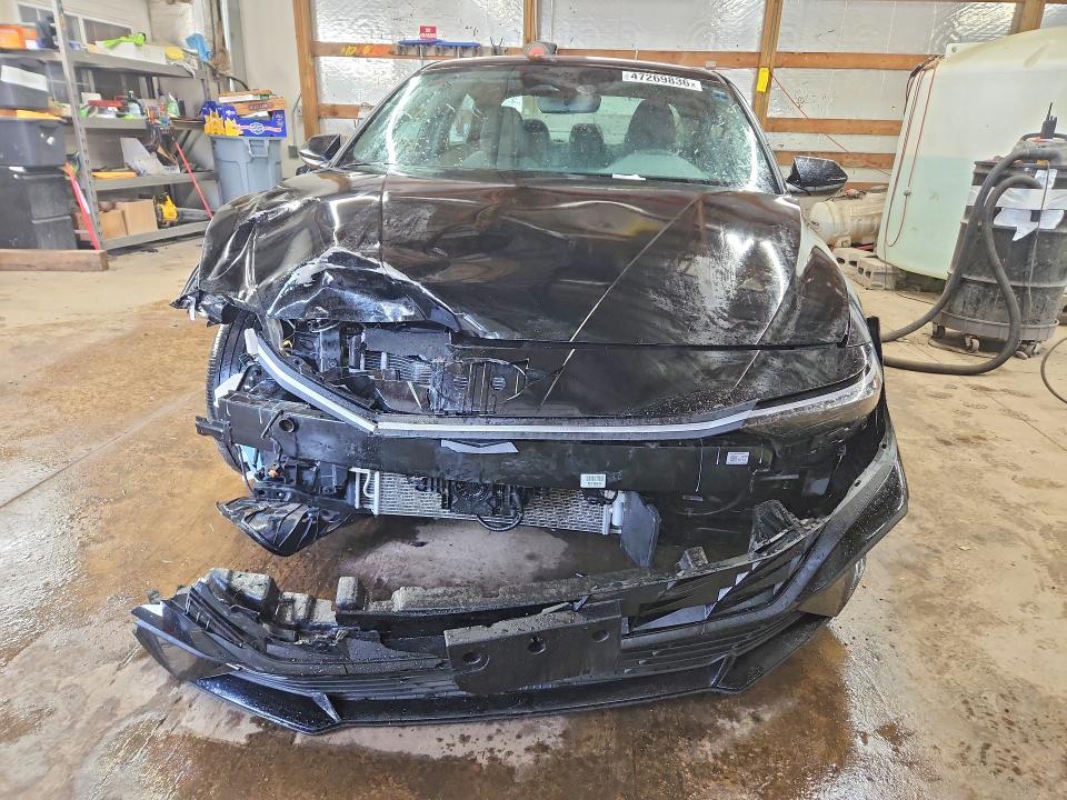 2024 Hyundai Elantra Hybrid მანქანა იყიდება აუქციონზე, vin: KMHLM4DJ5RU098004, აუქციონის ნომერი: 47269836