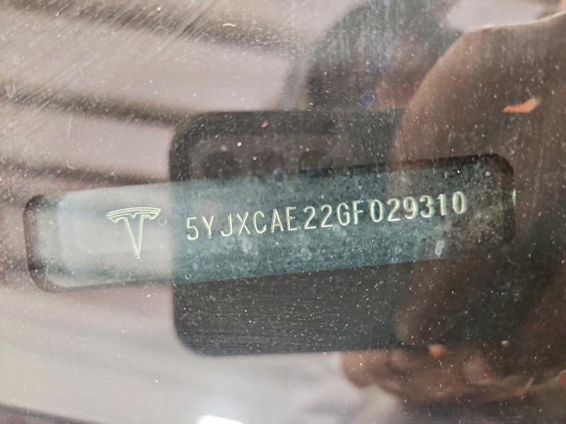 Продажа на аукционе авто 2016 Tesla Model X, vin: 5YJXCAE22GF029310, номер лота: 41802856