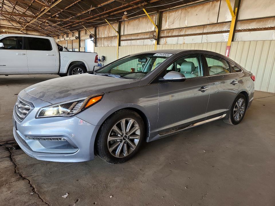 2017 Hyundai Sonata მანქანა იყიდება აუქციონზე, vin: 5NPE34AF8HH464708, აუქციონის ნომერი: 47449506