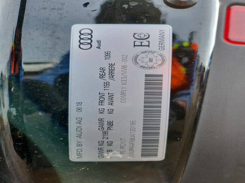 Продажа на аукционе авто 2018 Audi S5, vin: WAUP4AF58JA120195, номер лота: 78662025