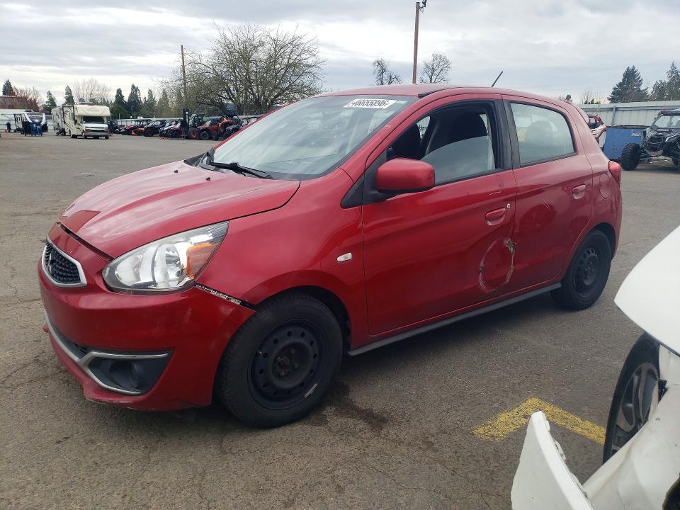 46655896 :رقم المزاد ، ML32A3HJ9HH012166 vin ، 2017 Mitsubishi Mirage مزاد بيع
