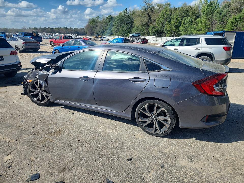 45830046 :رقم المزاد ، 2HGFC2F85MH544281 vin ، 2021 Honda Civic مزاد بيع