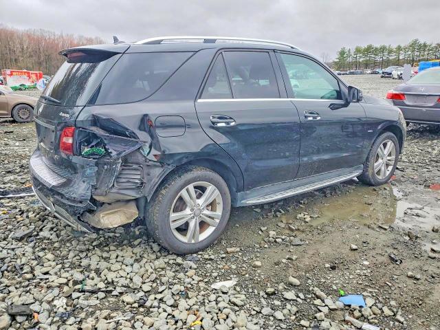 46826016 :رقم المزاد ، 4JGDA5HB2CA010699 vin ، 2012 Mercedes-benz Ml مزاد بيع