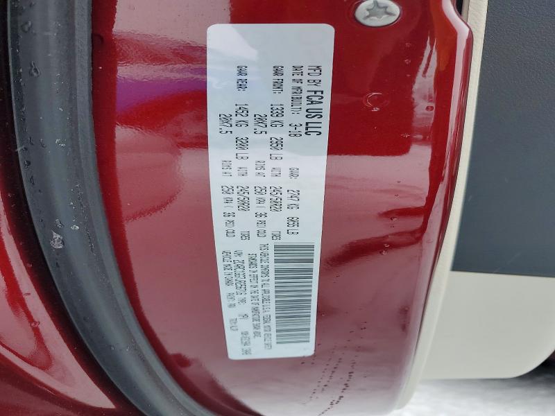45734736 :رقم المزاد ، 2C4RC1GG7JR256716 vin ، 2018 Chrysler Pacifica مزاد بيع