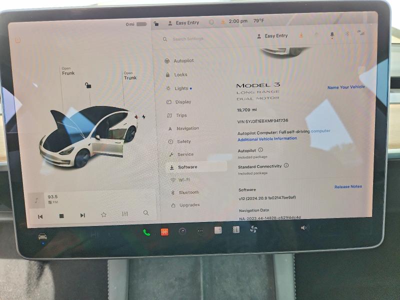 Aukcja sprzedaży 2021 Tesla Model 3, vin: 5YJ3E1EBXMF941736, numer aukcji: 46205796