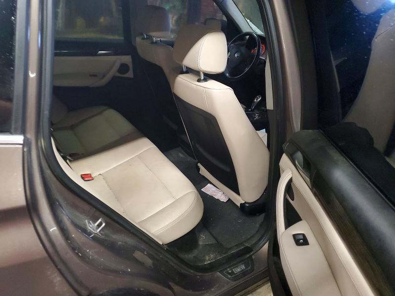 2013 Bmw X3 მანქანა იყიდება აუქციონზე, vin: 5UXWX9C57D0A25826, აუქციონის ნომერი: 47333666