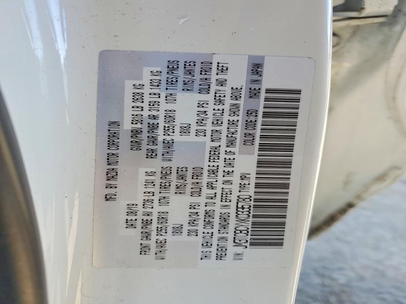 Продажа на аукционе авто 2019 Mazda Cx-9, vin: JM3TCBCYXK0335780, номер лота: 46151046