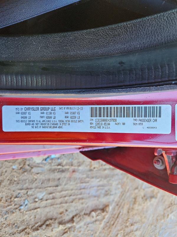Aukcja sprzedaży 2014 Chrysler 200, vin: 1C3CCBBB8EN197898, numer aukcji: 45957216