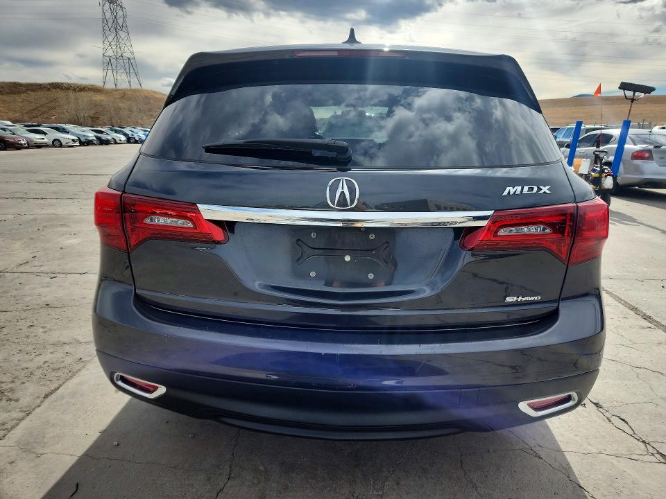 Продажа на аукционе авто 2016 Acura Mdx, vin: 5FRYD4H25GB040590, номер лота: 79659365