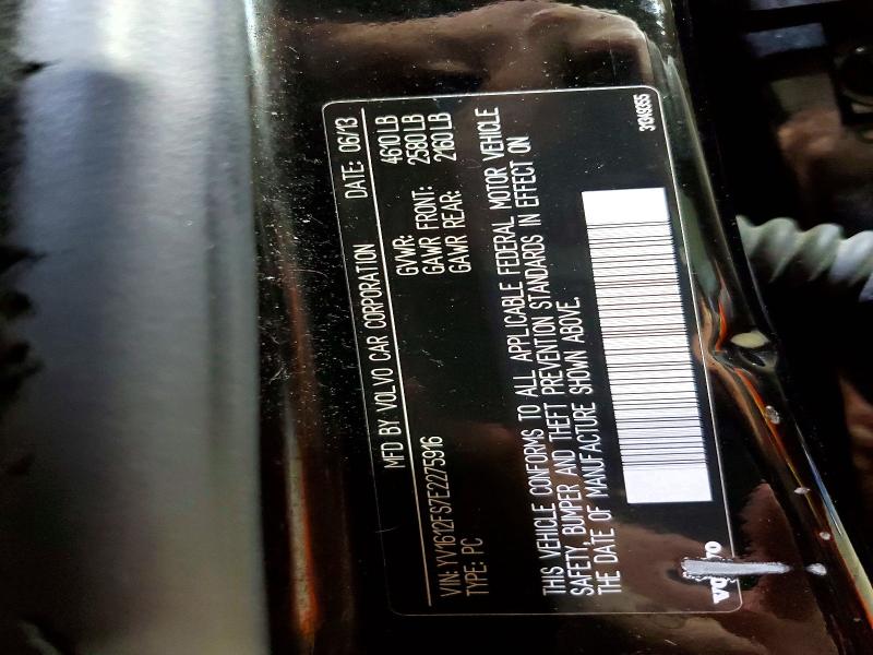 2014 Volvo S60 მანქანა იყიდება აუქციონზე, vin: YV1612FS7E2275916, აუქციონის ნომერი: 46873996