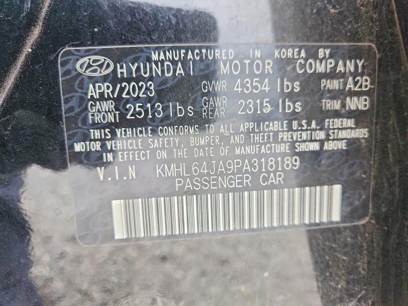 Aukcja sprzedaży 2023 Hyundai Sonata, vin: KMHL64JA9PA318189, numer aukcji: 47536106