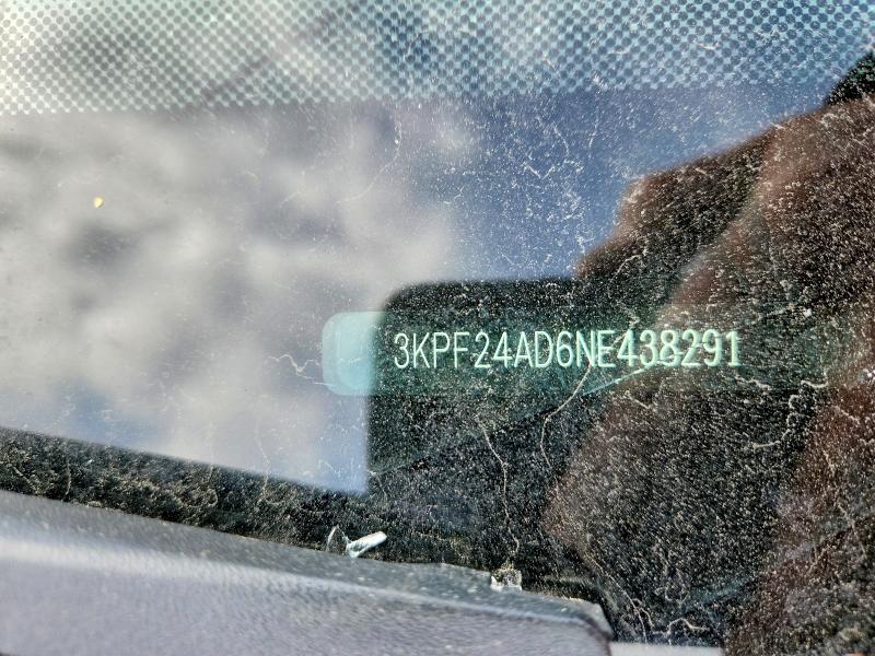 46855306 :رقم المزاد ، 3KPF24AD6NE438291 vin ، 2022 Kia Forte مزاد بيع