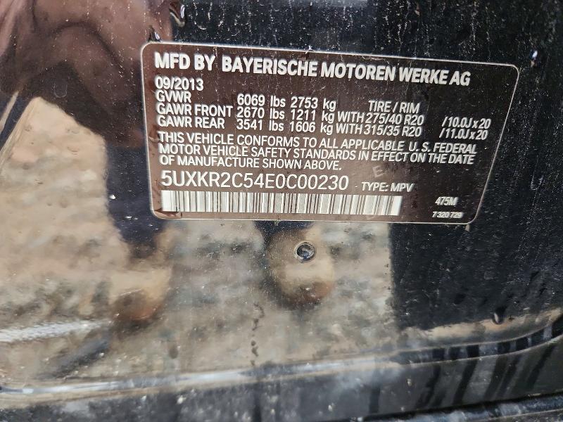 Продажа на аукционе авто 2014 Bmw X5, vin: 5UXKR2C54E0C00230, номер лота: 45475166