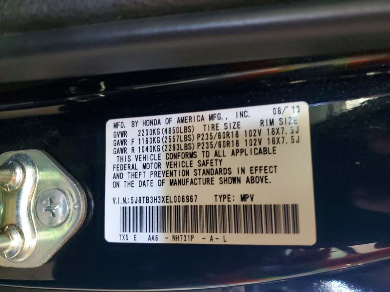 Aukcja sprzedaży 2014 Acura Rdx, vin: 5J8TB3H3XEL006967, numer aukcji: 47014706