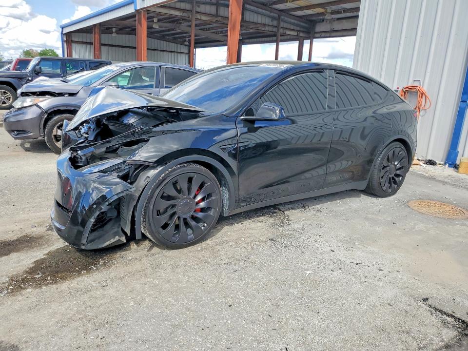 79820435 :رقم المزاد ، 7SAYGDEF9NF463754 vin ، 2022 Tesla Model Y مزاد بيع