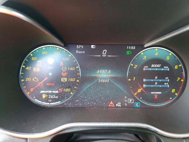 46892006 :رقم المزاد ، WDC0G6EB7LF731450 vin ، 2020 Mercedes-benz Glc مزاد بيع