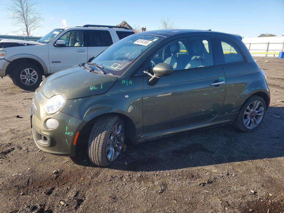 2016 Fiat 500 მანქანა იყიდება აუქციონზე, vin: 3C3CFFBR7GT161618, აუქციონის ნომერი: 46134166