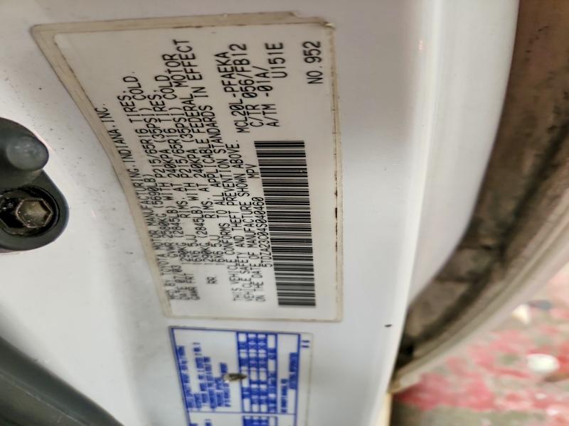 Продаж на аукціоні авто 2004 Toyota Sienna, vin: 5TDZA23C04S040460, номер лоту: 46614236