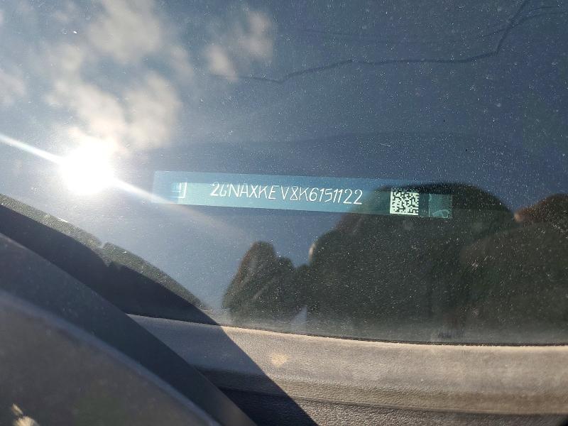 Продажа на аукционе авто 2019 Chevrolet Equinox, vin: 2GNAXKEV8K6151122, номер лота: 48045016