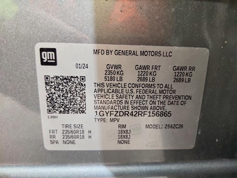 Продаж на аукціоні авто 2024 Cadillac Xt4, vin: 1GYFZDR42RF156865, номер лоту: 47283446