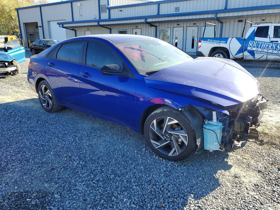 41999456 :رقم المزاد ، KMHLM4DG9SU932379 vin ، 2025 Hyundai Elantra مزاد بيع