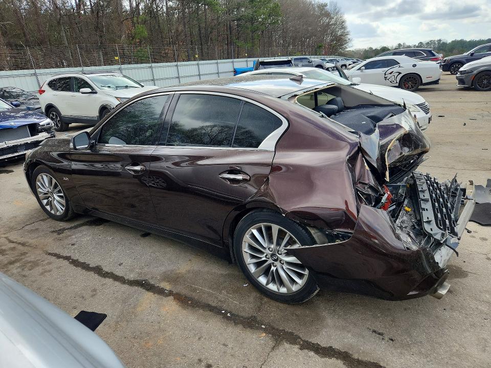 41967626 :رقم المزاد ، JN1EV7AP8JM356639 vin ، 2018 Infiniti Q50 مزاد بيع