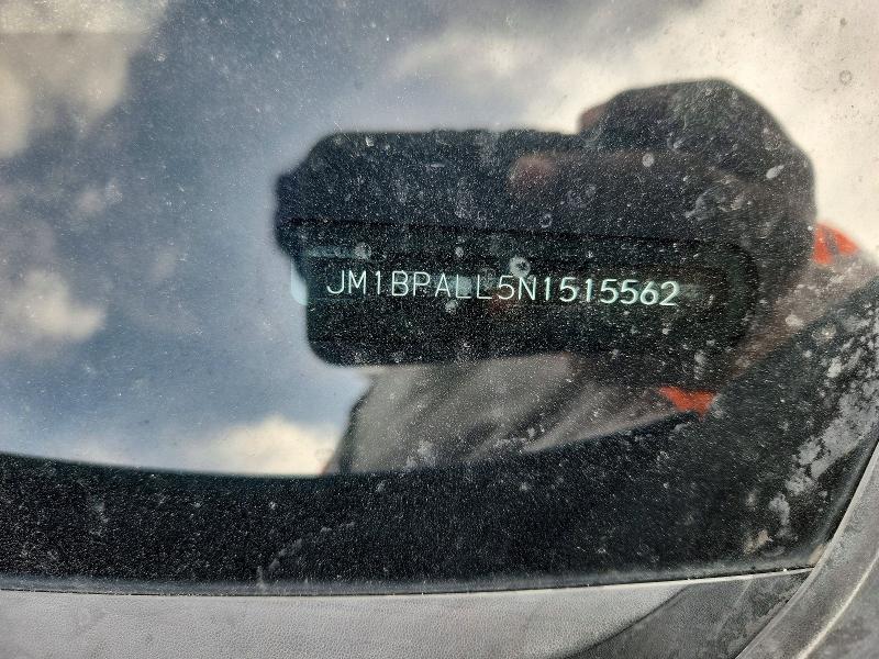 41970626 :رقم المزاد ، JM1BPALL5N1515562 vin ، 2022 Mazda 3 مزاد بيع