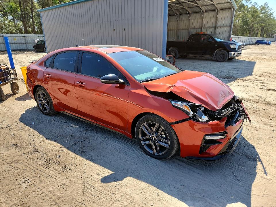 46809616 :رقم المزاد ، 3KPF34AD6ME335495 vin ، 2021 Kia Forte مزاد بيع