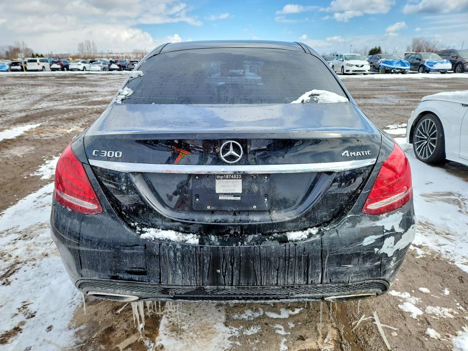 2015 Mercedes-benz C მანქანა იყიდება აუქციონზე, vin: 55SWF4KB7FU053639, აუქციონის ნომერი: 46037356