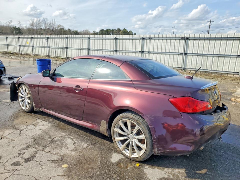 2010 Infiniti G37 Convertible მანქანა იყიდება აუქციონზე, vin: JN1CV6FE9AM352172, აუქციონის ნომერი: 45675946