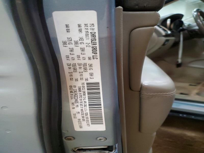46239396 :رقم المزاد ، 1C4RJFAG3CC244635 vin ، 2012 Jeep Grand Cherokee مزاد بيع