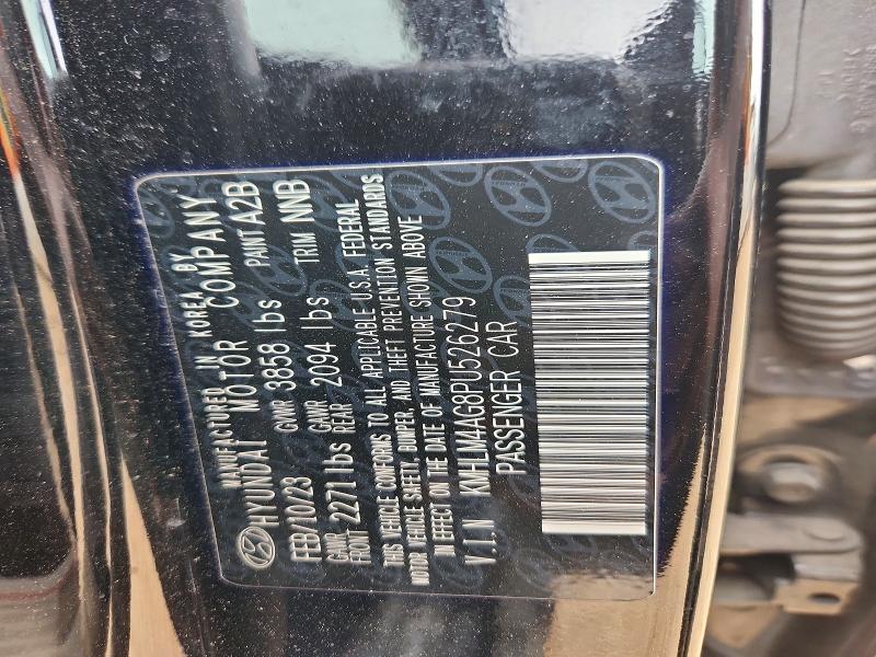 47780046 :رقم المزاد ، KMHLM4AG8PU526279 vin ، 2023 Hyundai Elantra مزاد بيع