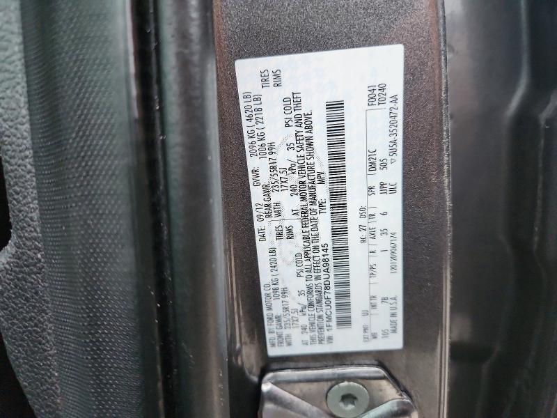 Aukcja sprzedaży 2013 Ford Escape, vin: 1FMCU0F78DUA98145, numer aukcji: 41869336