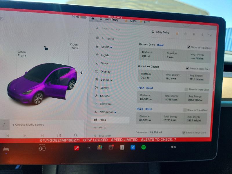 Продажа на аукционе авто 2021 Tesla Model Y, vin: 5YJYGDEE1MF188271, номер лота: 41821516