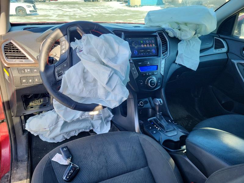 79274025 :رقم المزاد ، KM8SNDHF6GU132057 vin ، 2016 Hyundai Santa Fe مزاد بيع