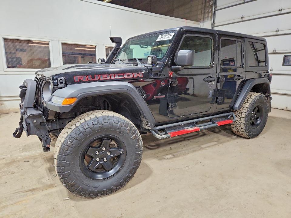 2020 Jeep Wrangler Unlimited მანქანა იყიდება აუქციონზე, vin: 1C4HJXFG8LW290857, აუქციონის ნომერი: 79492735